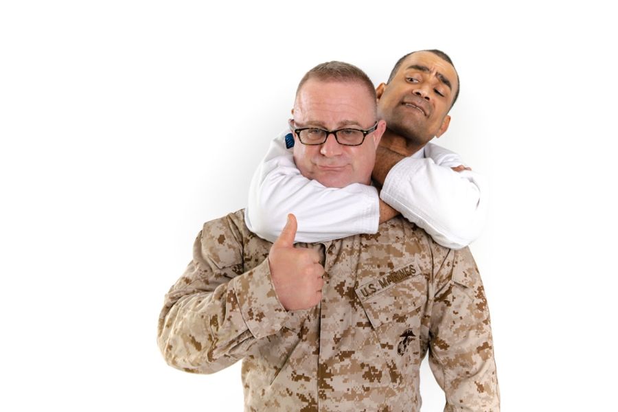 Ehline rear naked choke